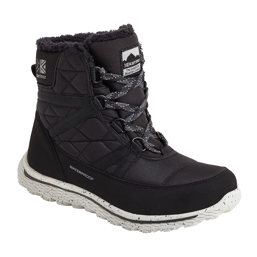 Karrimor Womens Erie 2 Weathertite Snow Boots-black-4