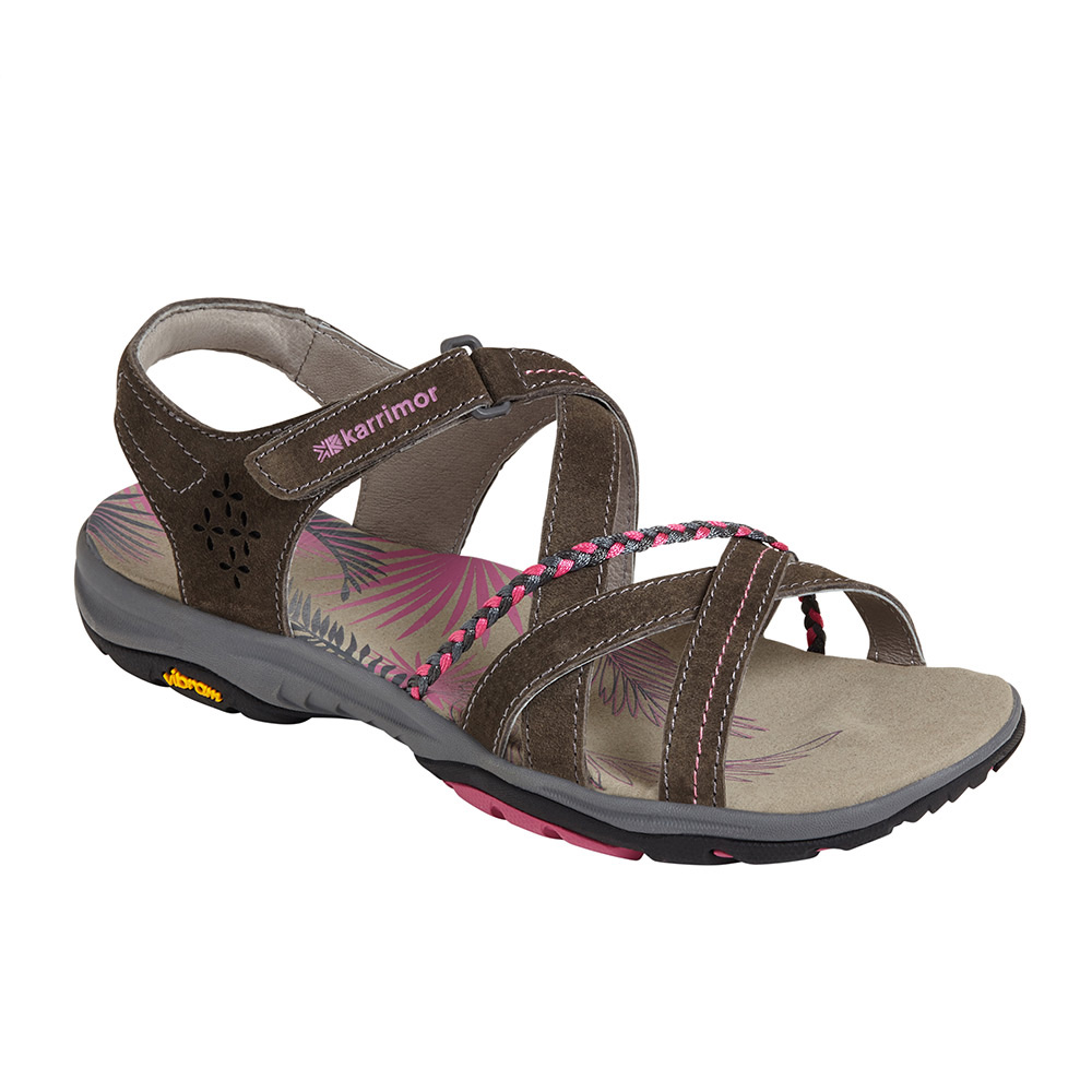 Karrimor Womens Trinidad 3 Sandals - Dark Grey / Cochineal - 7