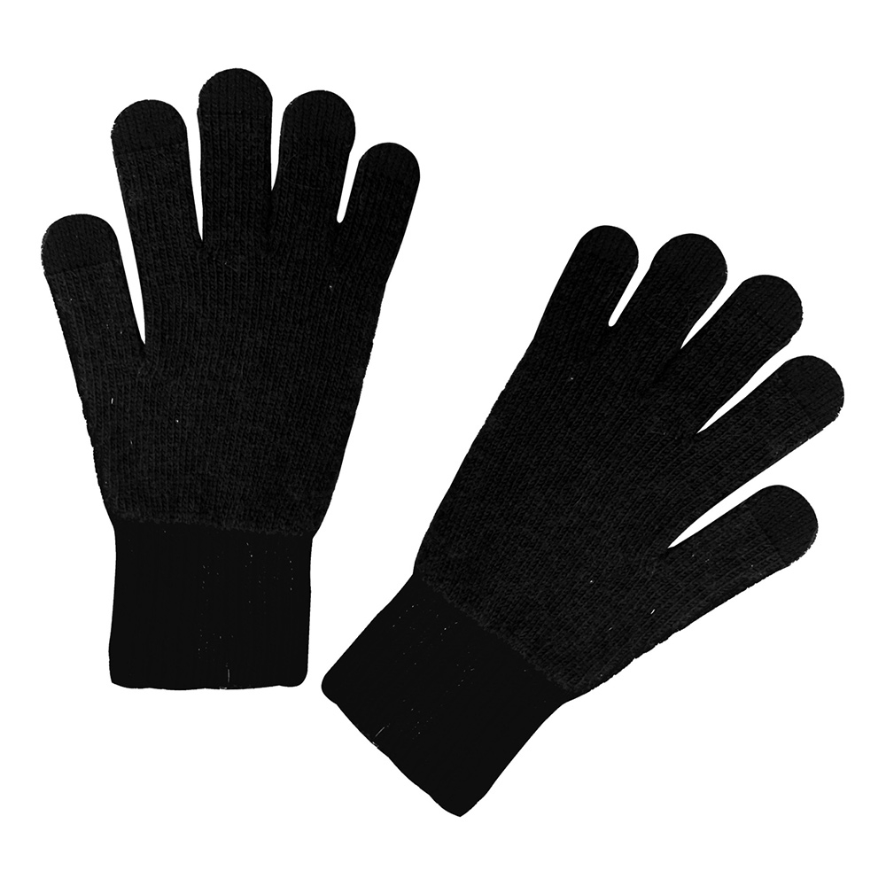 Manbi Unisex Silk/spandex Glove - Black