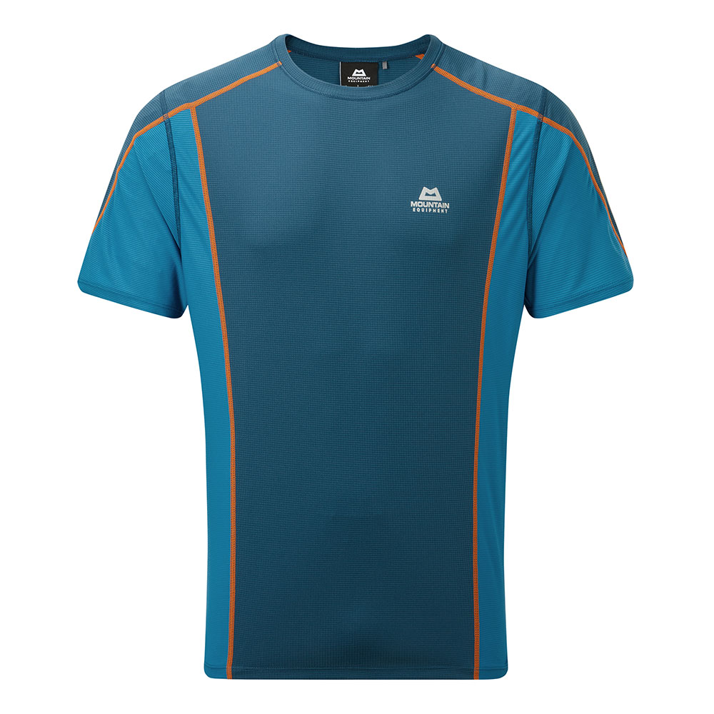 Mountain Equipment Mens Ignis Technical T-shirt-majolica/alto Blue-2xl