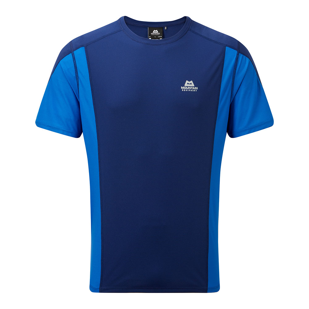 Mountain Equipment Mens Ignis Technical T-shirt-medieval / Lapis Blue-s