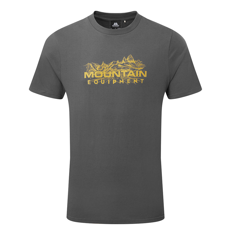 Mountain Equipment Mens Skyline T-shirt-anvil Grey-2xl