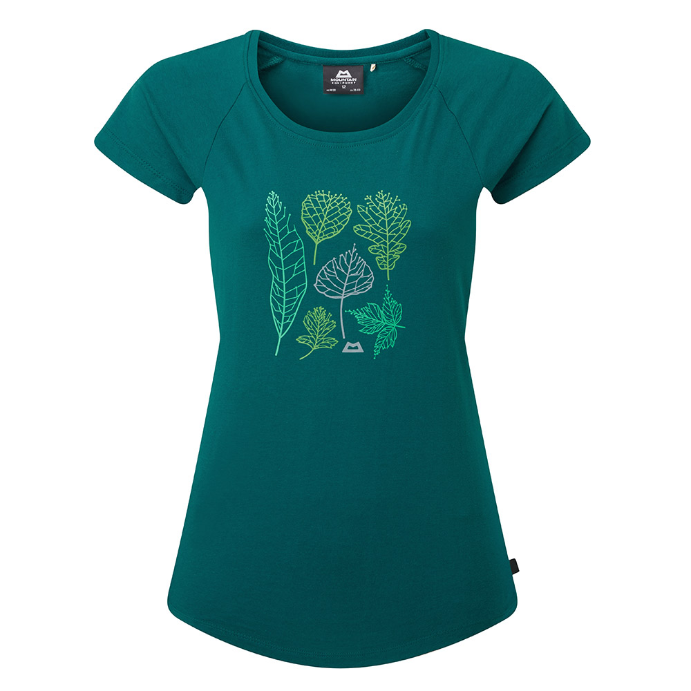 Mountain Equipment Womens Leaf T-shirt-spruce-10