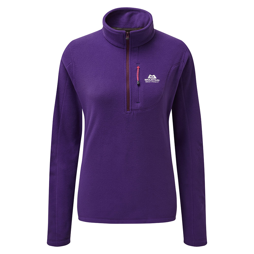 Mountain Equipment Womens Micro Zip Fleece-tyrian Purple-10