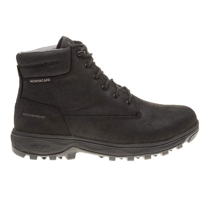 Northcape Mens Granite Waterproof Hiking Boots-black-10