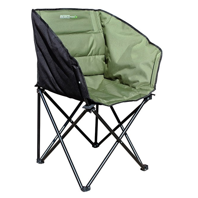 Outdoor Revolution Tub Folding Chair-dark Green