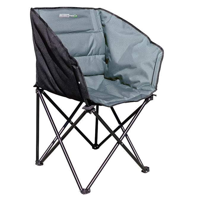 Outdoor Revolution Tub Folding Chair-grey