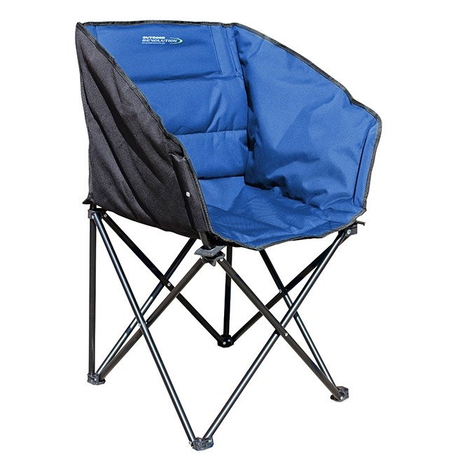 Outdoor Revolution Tub Folding Chair-navy Blue
