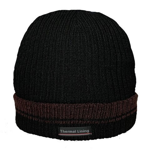 Pro Climate Burnsall Thermal Hat-black / Brown