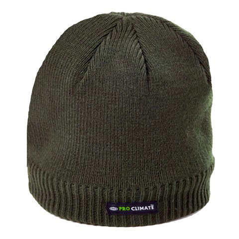 Pro Climate Cudmore Thinsulate Waterproof Beanie Hat-olive
