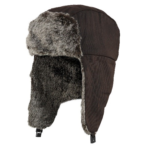 Pro Climate Lenny Wax Trapper Hat-brown