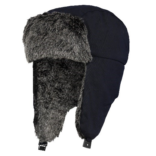 Pro Climate Lenny Wax Trapper Hat-navy