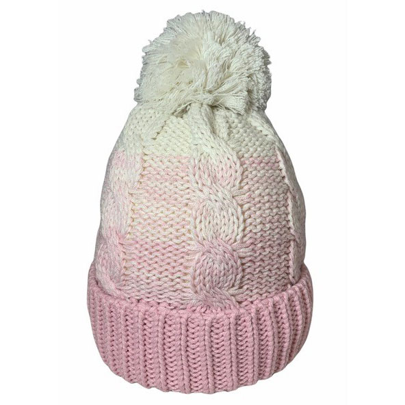 Pro Climate Otley Waterproof Beanie Hat-pink / White