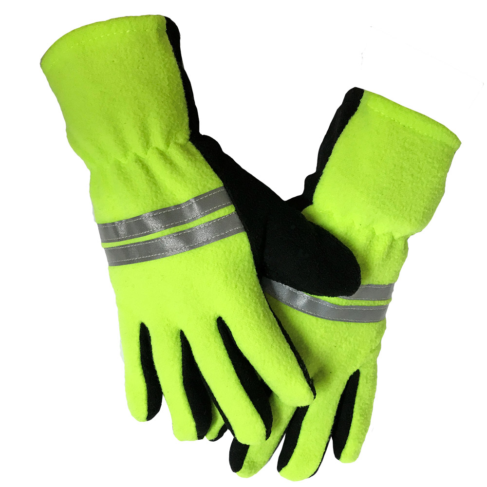 Pro Climate Walton Hi-vis Fleece Gripper Gloves