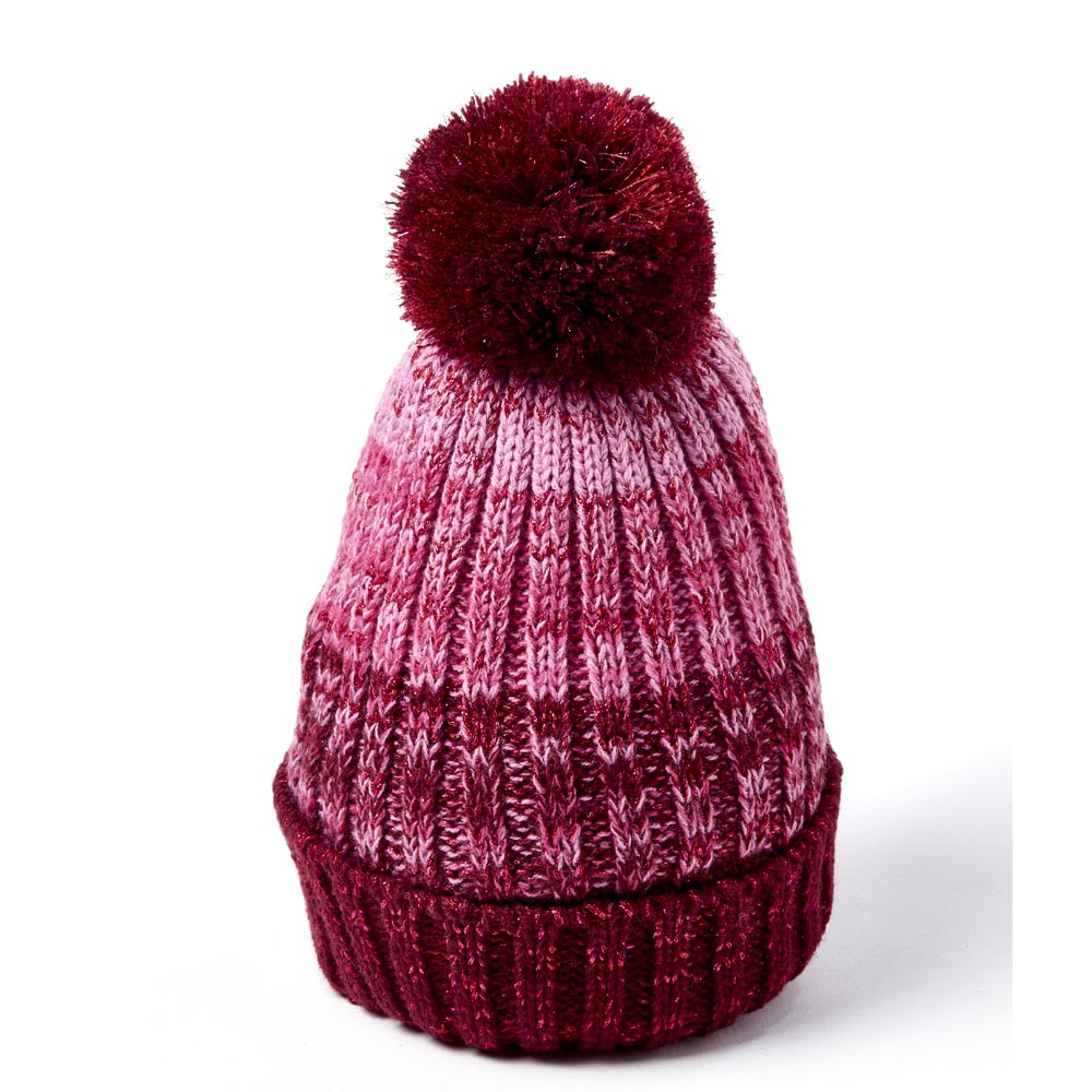 Pro Climate Womens Byron Waterproof Knitted Hat-pink