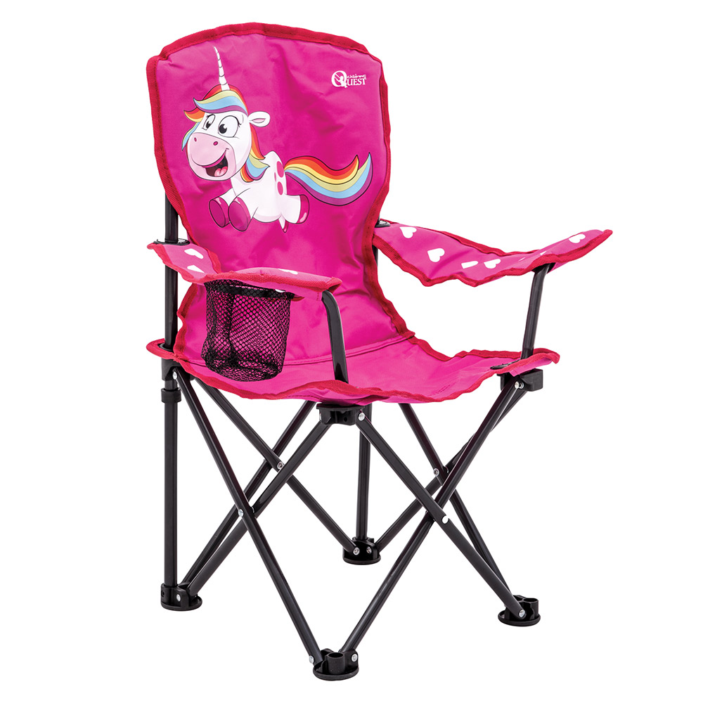 Quest Animal Kids Folding Chair-unicorn