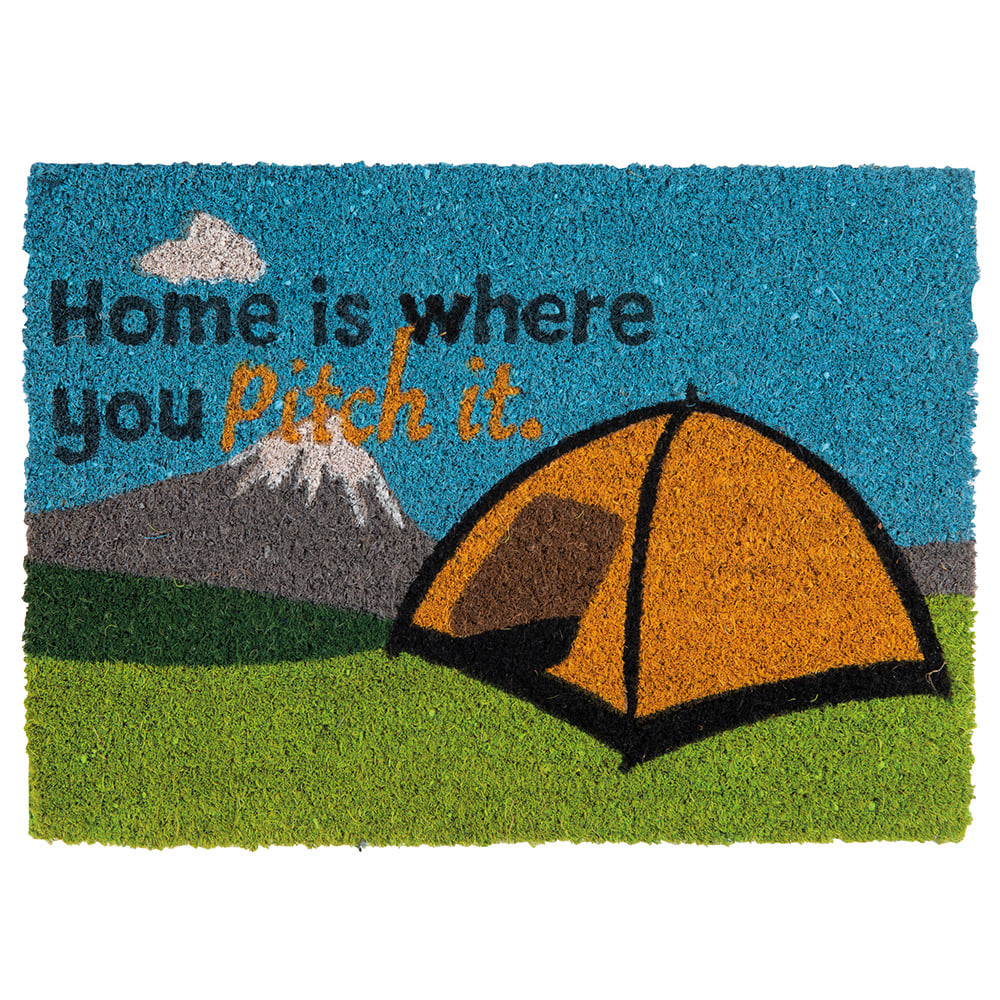 Quest Heavy Duty home Is Where You Pitch It Tent Mat