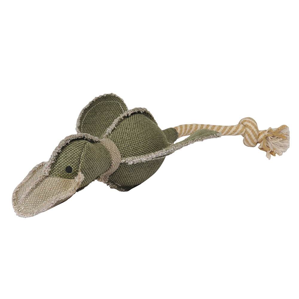 Regatta Fabric Duck Dog Chew Toy