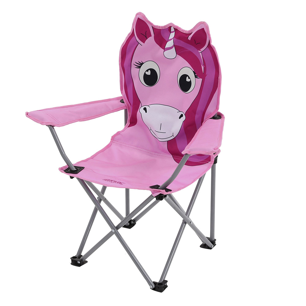 Regatta Kids Animal Folding Camping Chair-unicorn