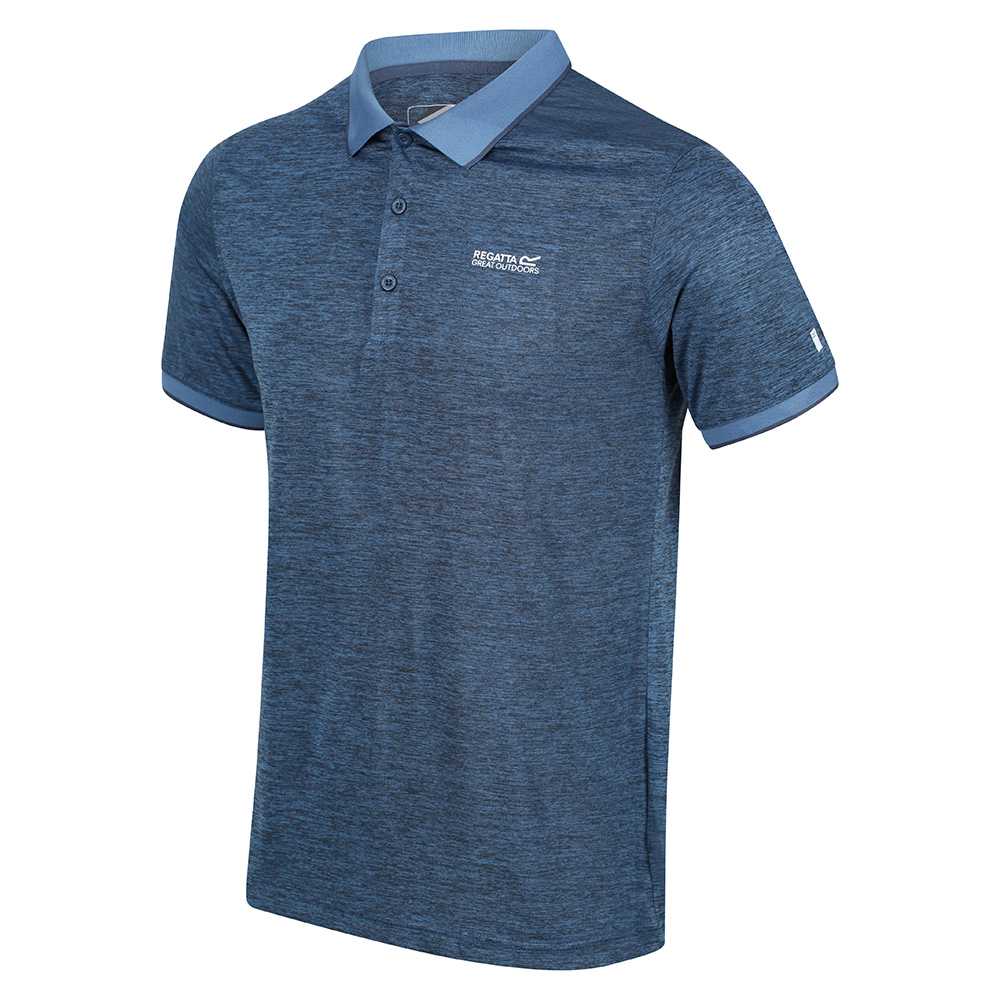 Regatta Mens Remex Ii Polo Shirt-dynasty Blue-2xl