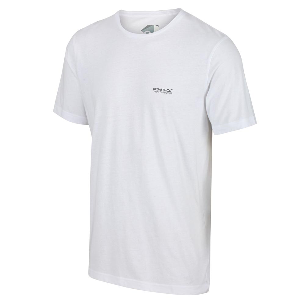 Regatta Mens Tait Active T-shirt-white-2xl