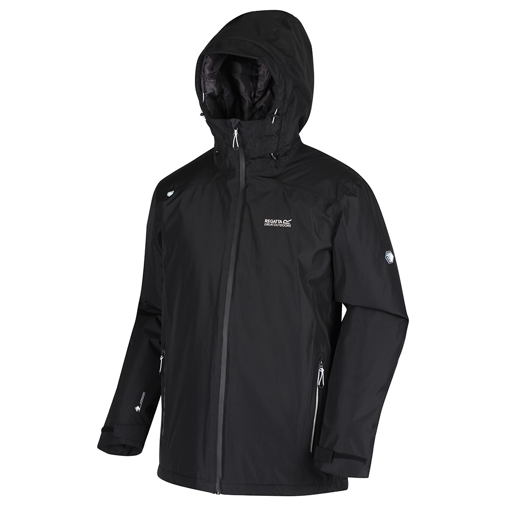 Regatta Mens Thornridge Ii Waterproof Insulated Jacket-black-3xl