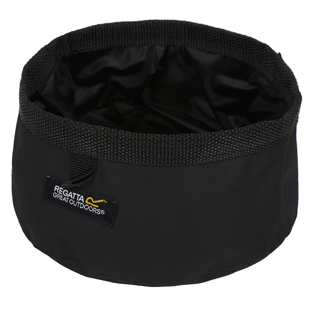 Regatta Packaway Waterproof Dog Bowl-black