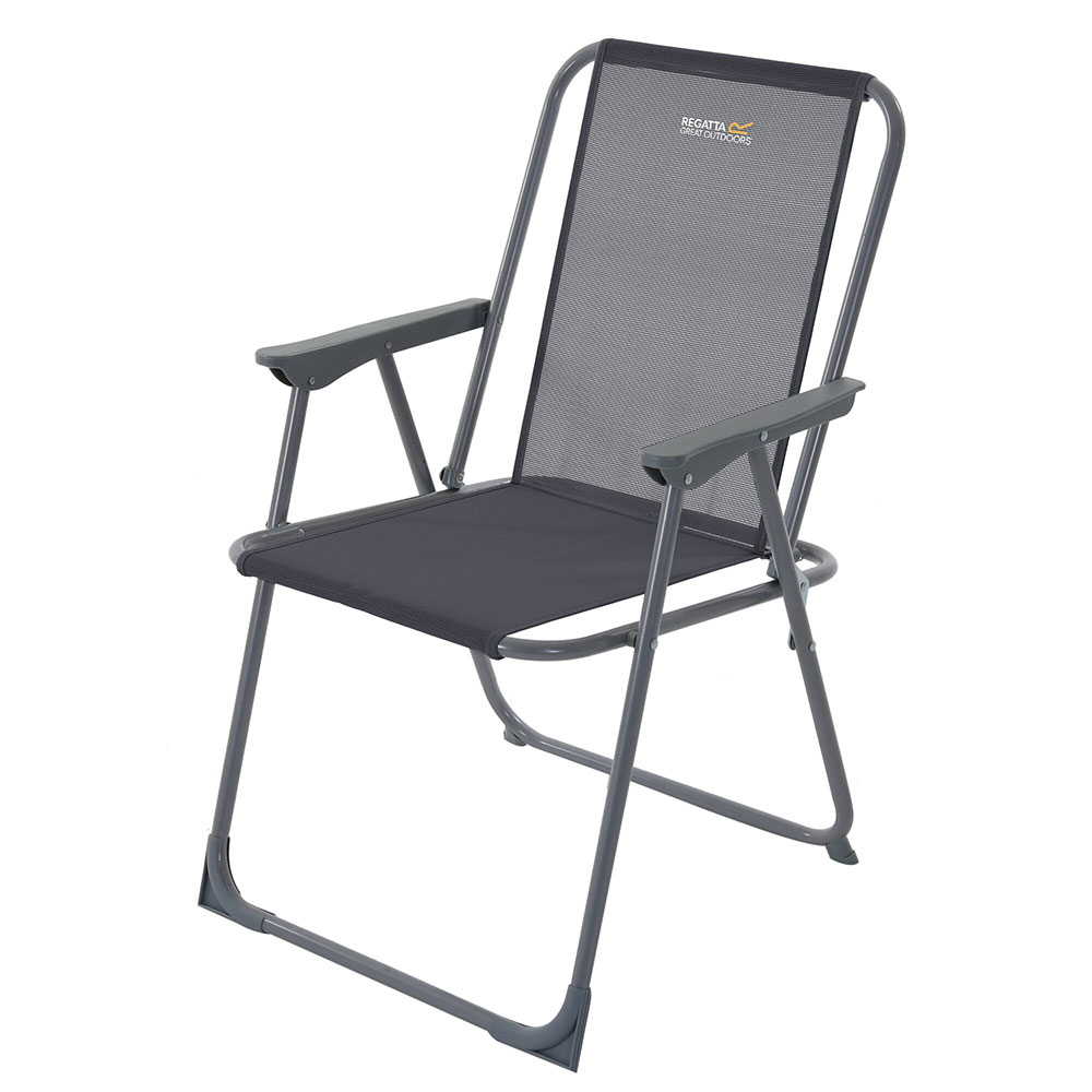 Regatta Retexo Lightweight Folding Chair-ebony Grey
