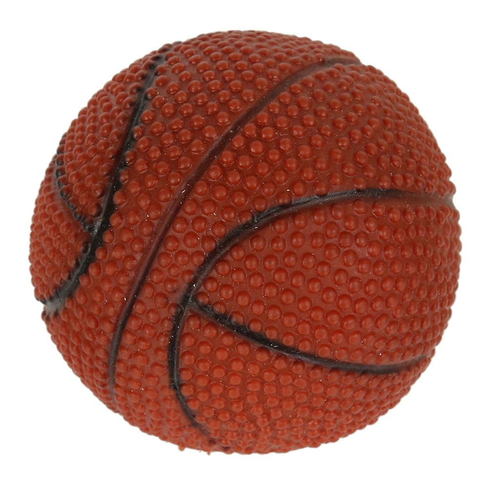 Regatta Squeaker Dog Ball Toy-basketball