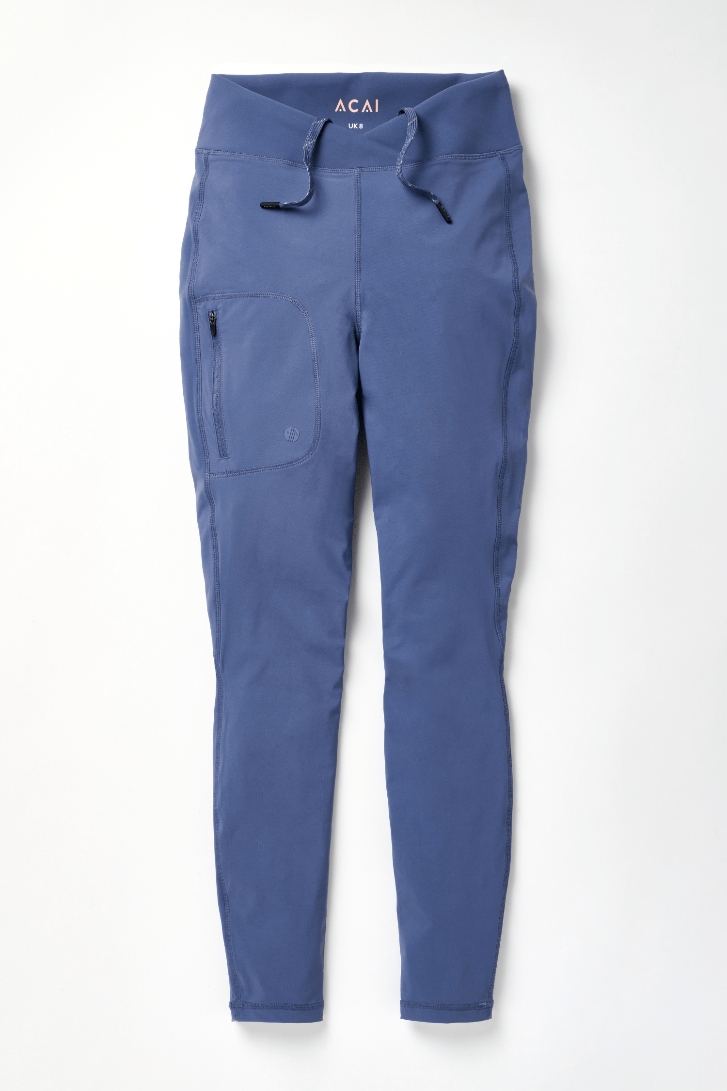 Acai Leggings - Shower Resistant Softshell Leggings - Nightshadow Blue - Xlarge / Uk16 - Womens