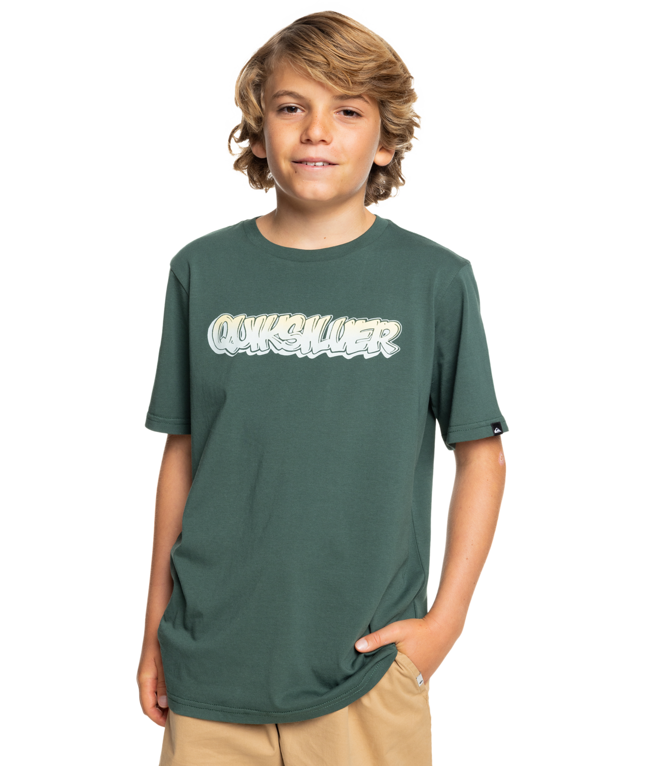 Boys Drop Shadows T-shirt In Forest