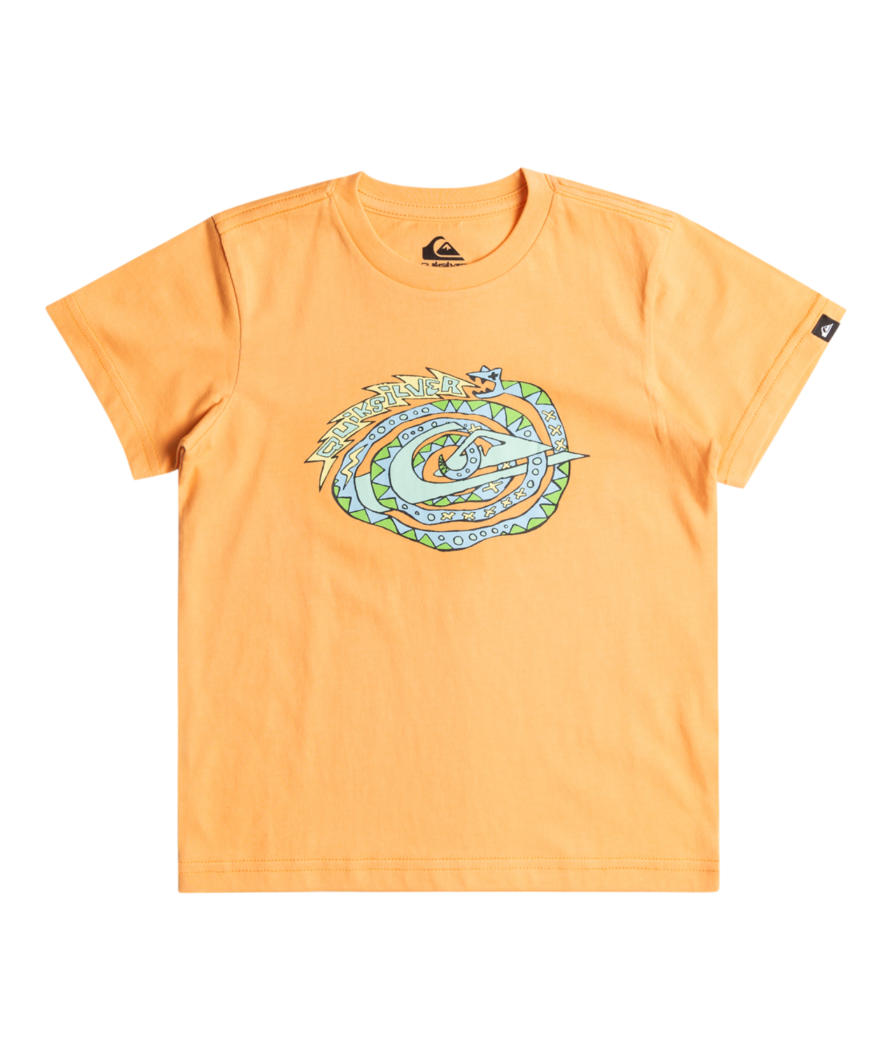 Boys Electric Rattle T-shirt In Blazing Orange