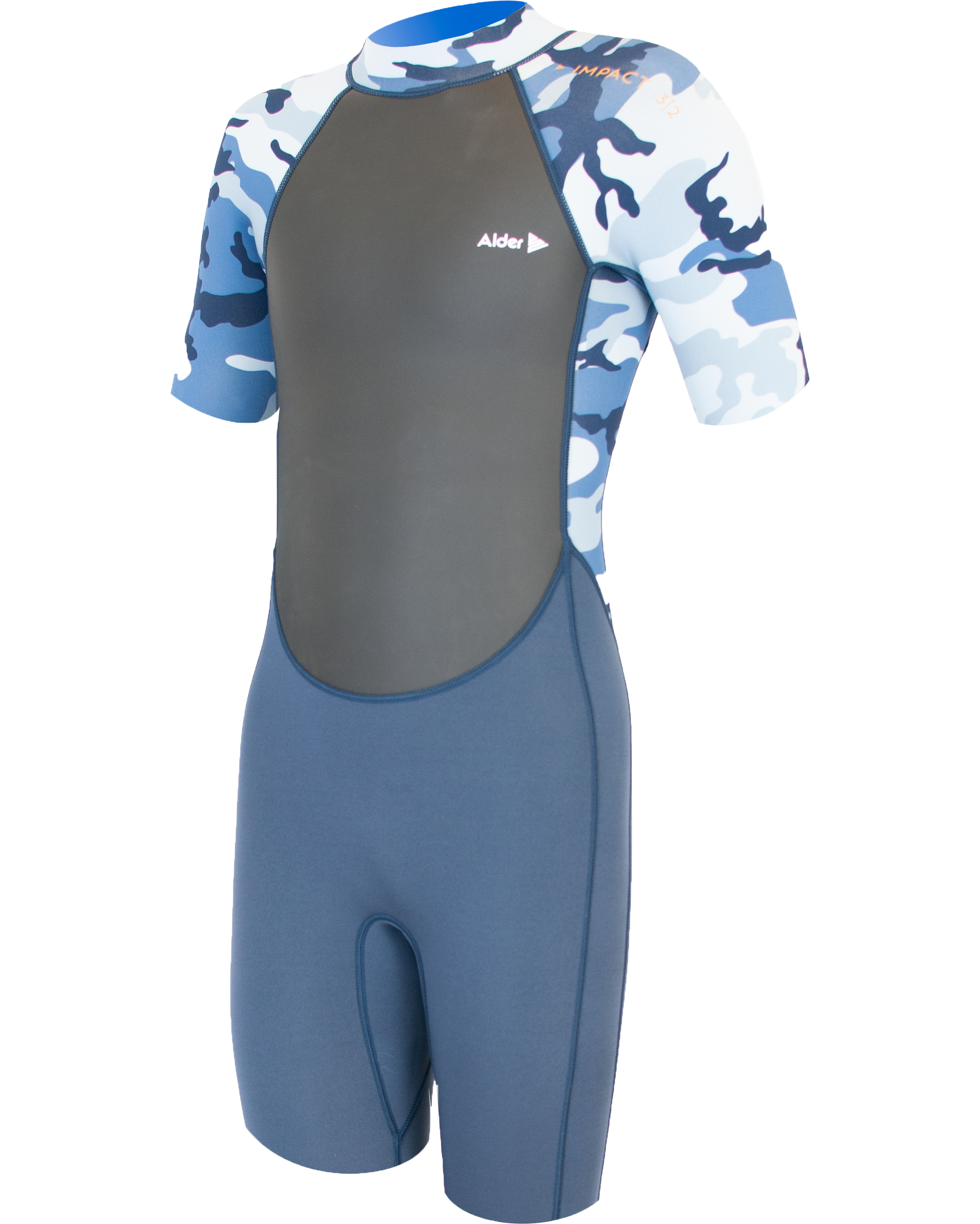Boys Impact 3/2mm Shorty Wetsuit In Camo