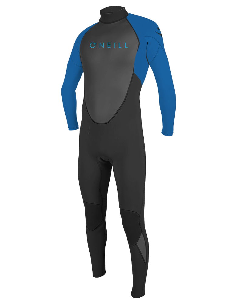 Boys Reactor-2 3/2mm Back Zip Wetsuit In BlackandOcean
