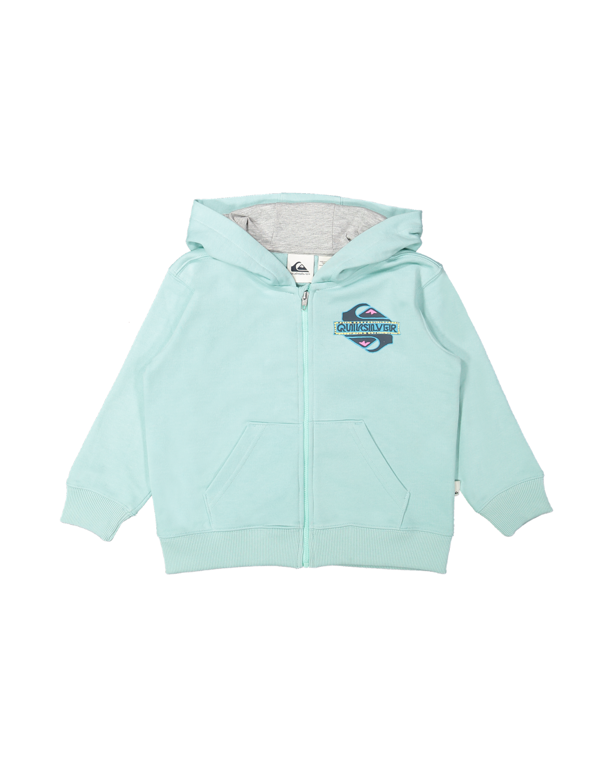 Boys Vintage Rising Hoodie In Pastel Turquoise