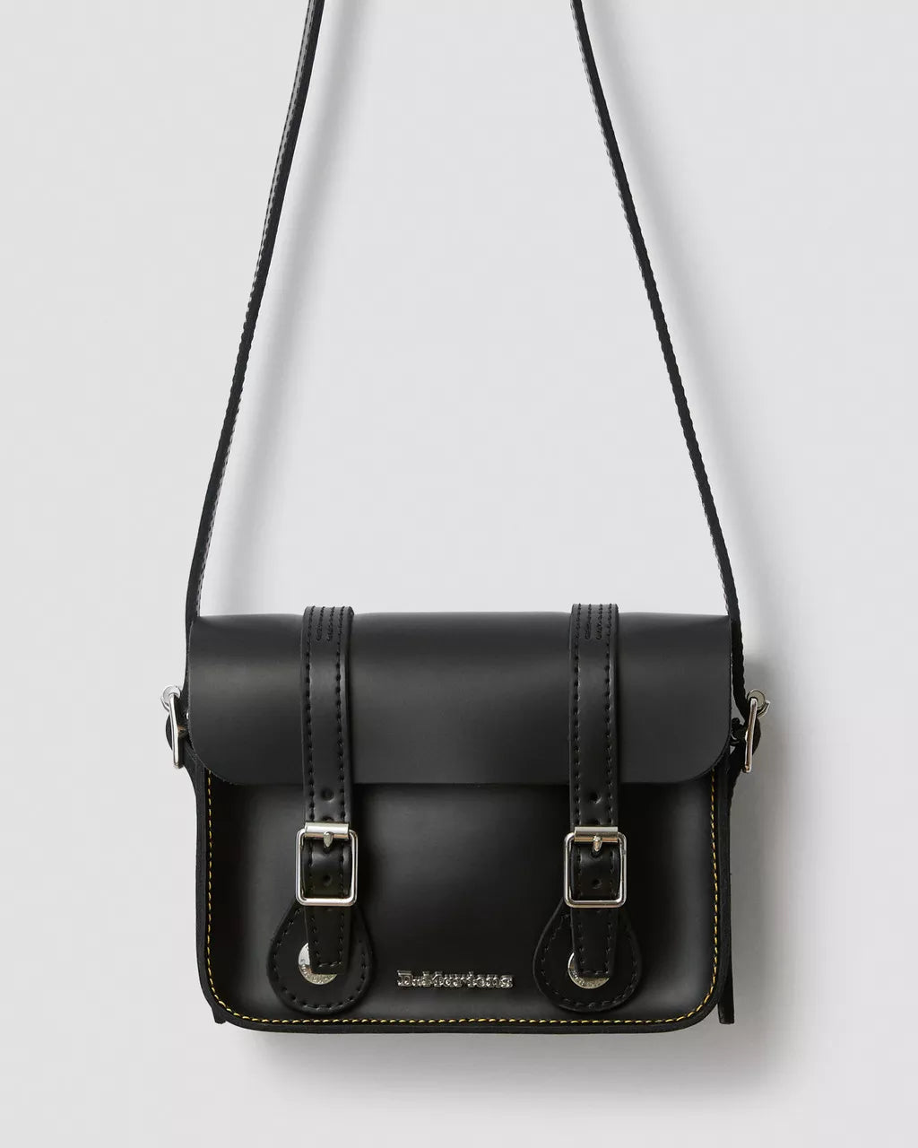 7 Leather Satchel In Black KievandSmooth Leather