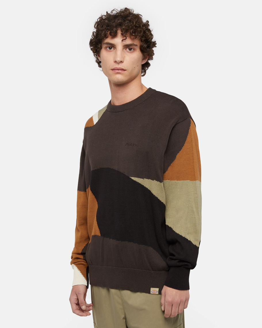 Camo Jumper In Military Green