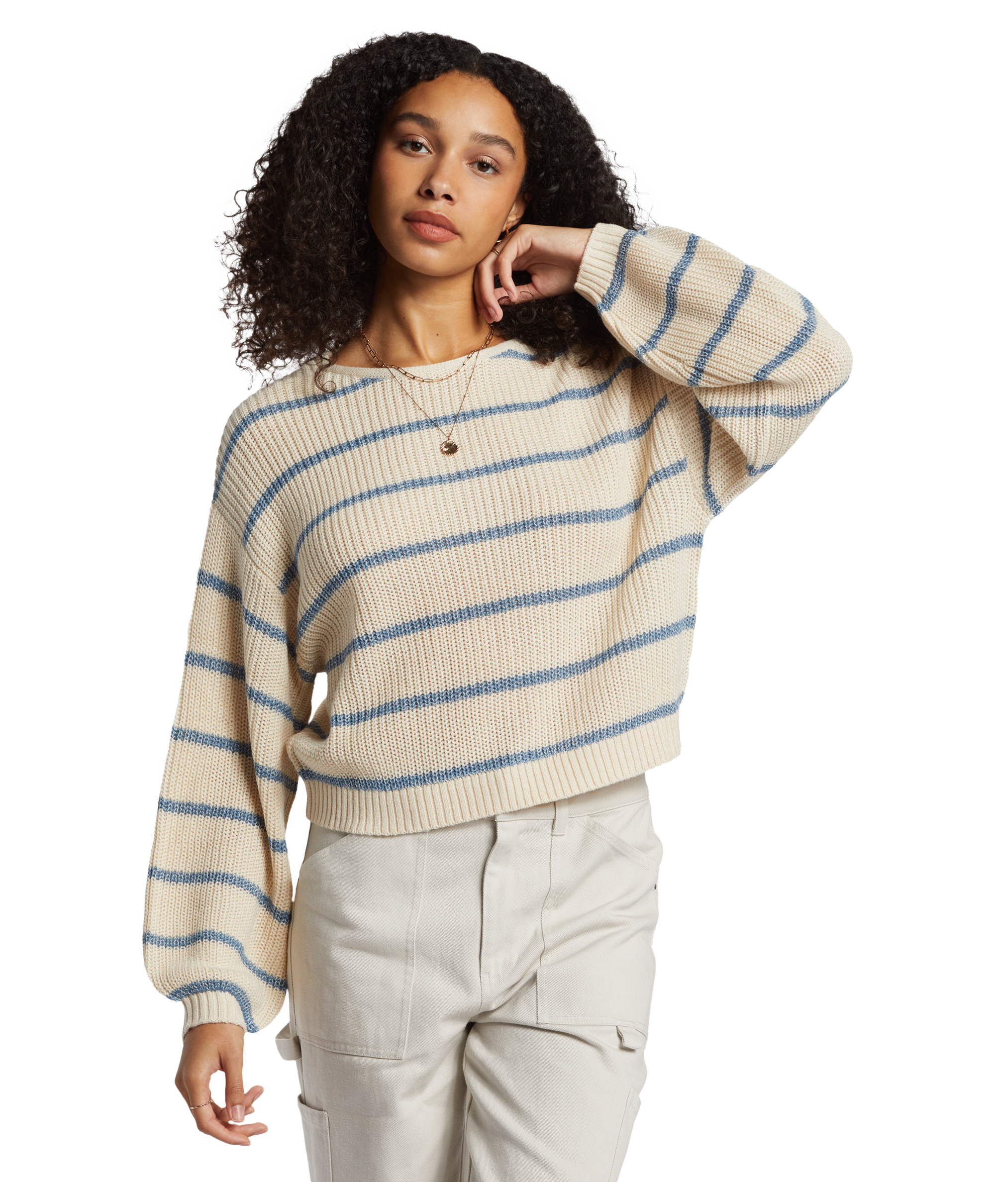 Changing Tides Jumper In Blue Shadow