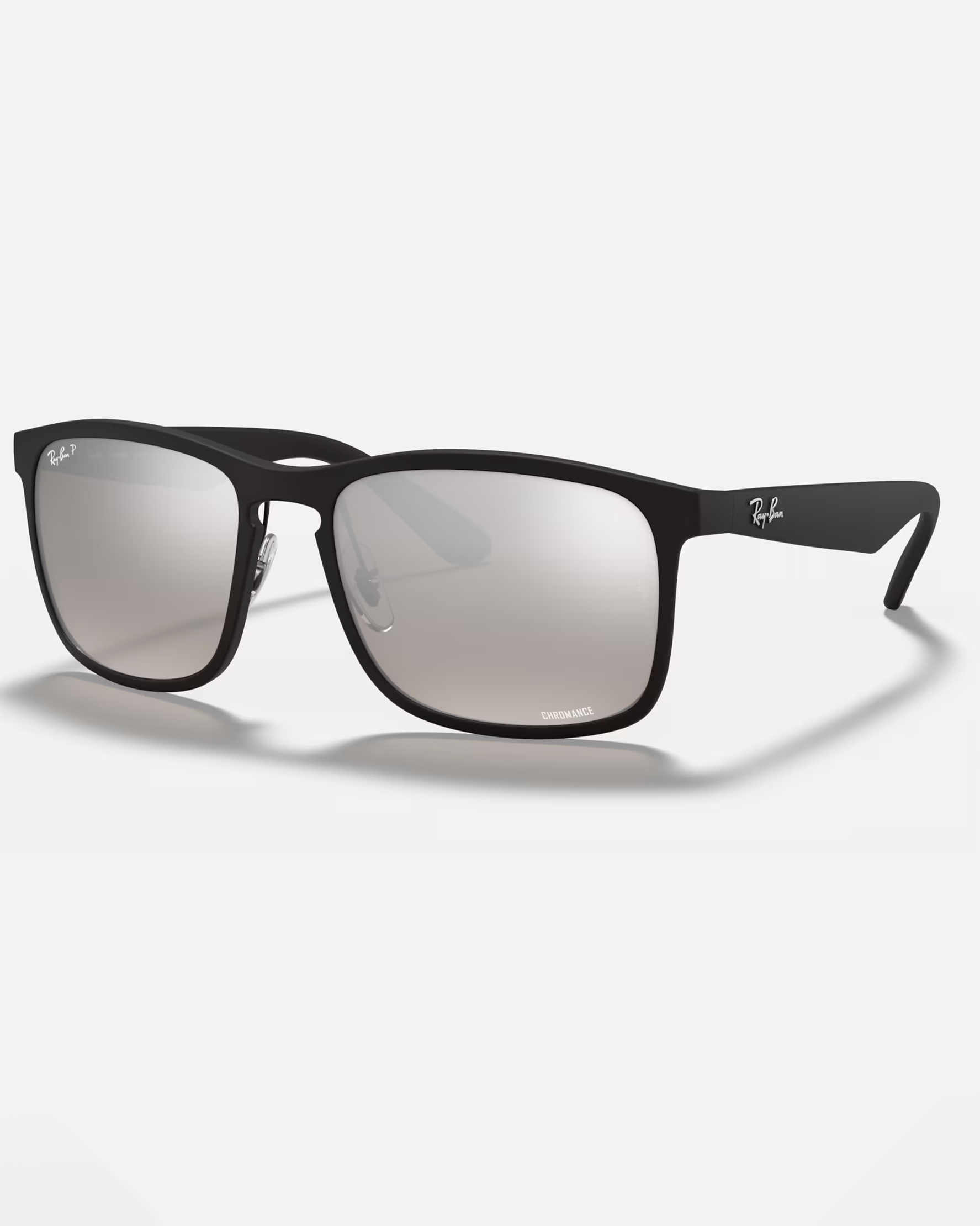 Chromance Polarised Sunglasses In BlackandSilver