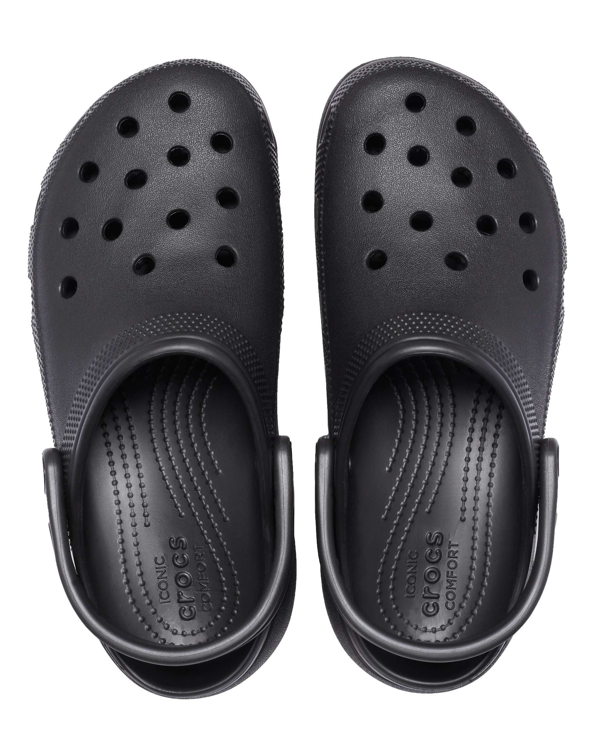 Classic Platform Clogs In Black