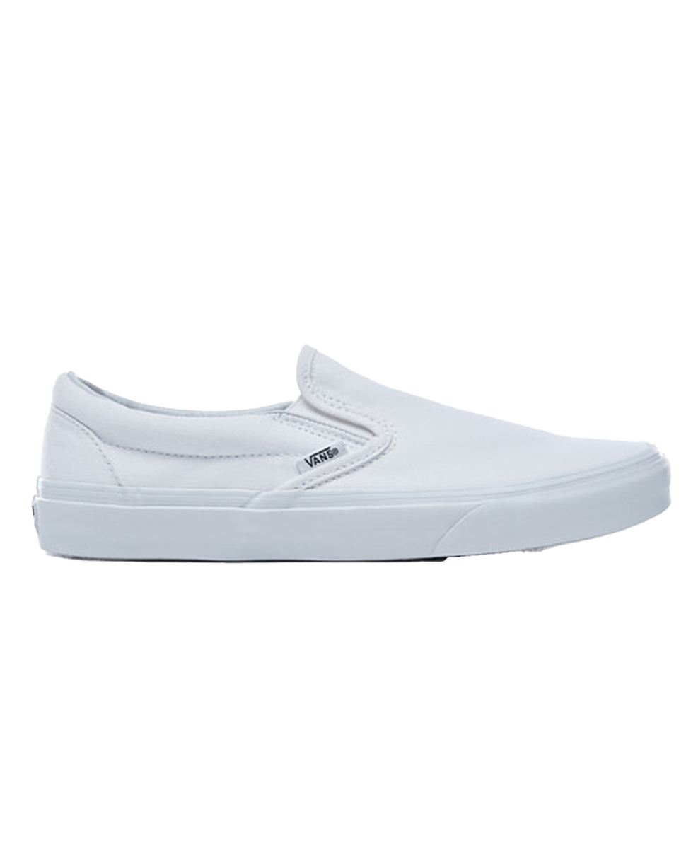 Classic Slip-on Shoes In White