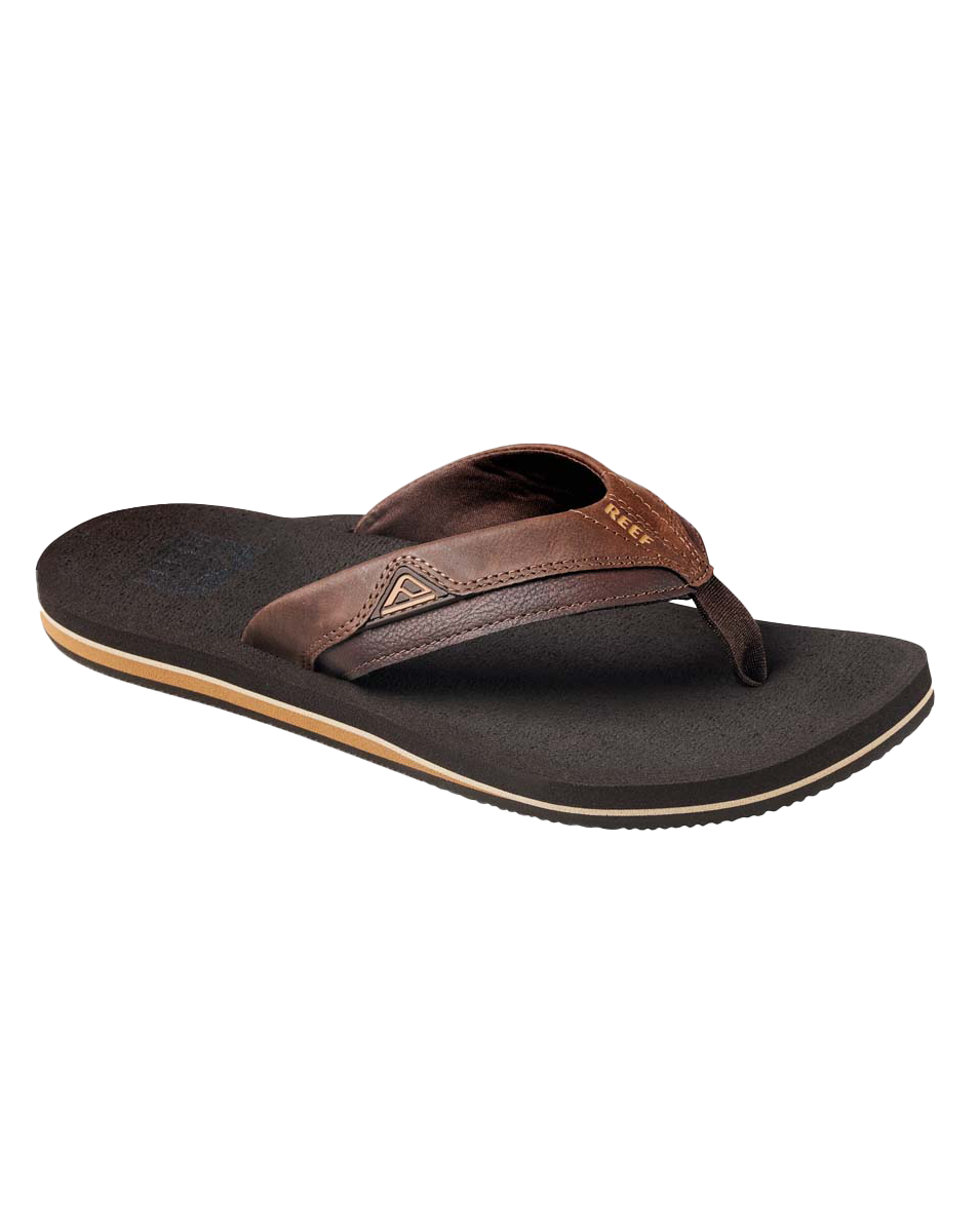 Cushion Dawn Flip Flops In Brown