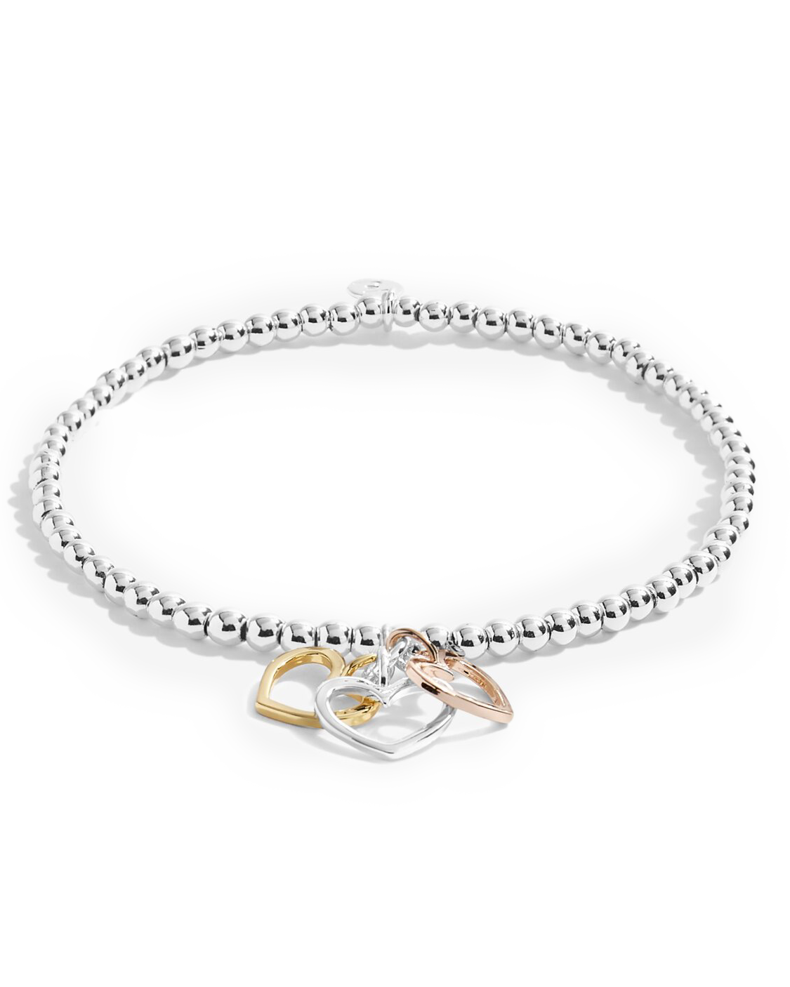 A Little Beautiful Friend Bracelet In SilverandRose Gold