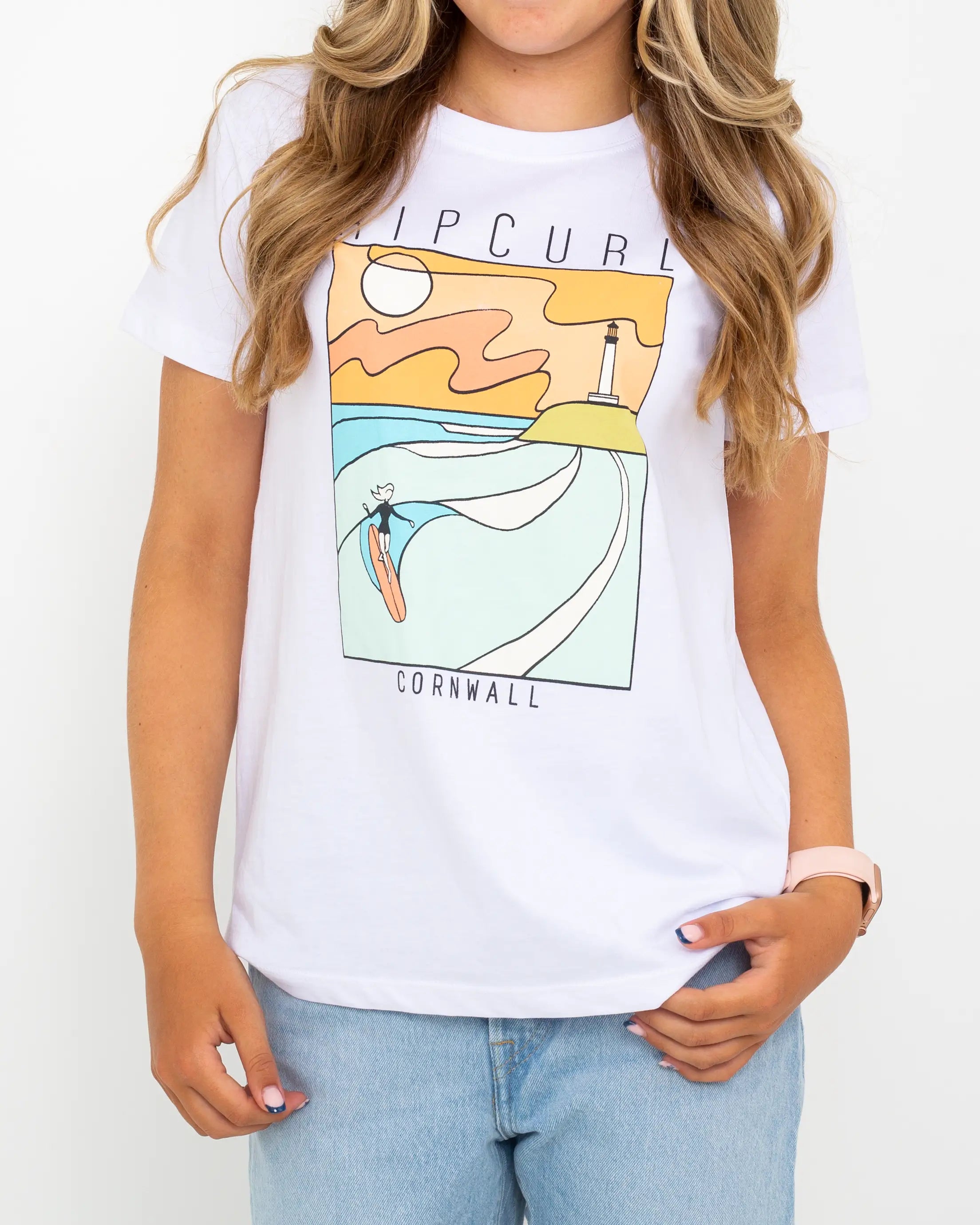 Destee Cornwall T-shirt In White