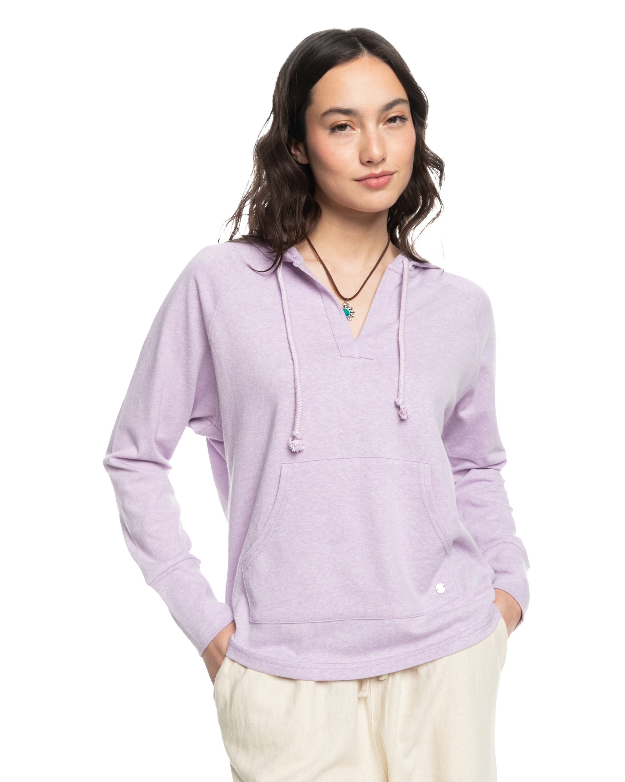 Destination Surf Hoodie In Crocus Petal