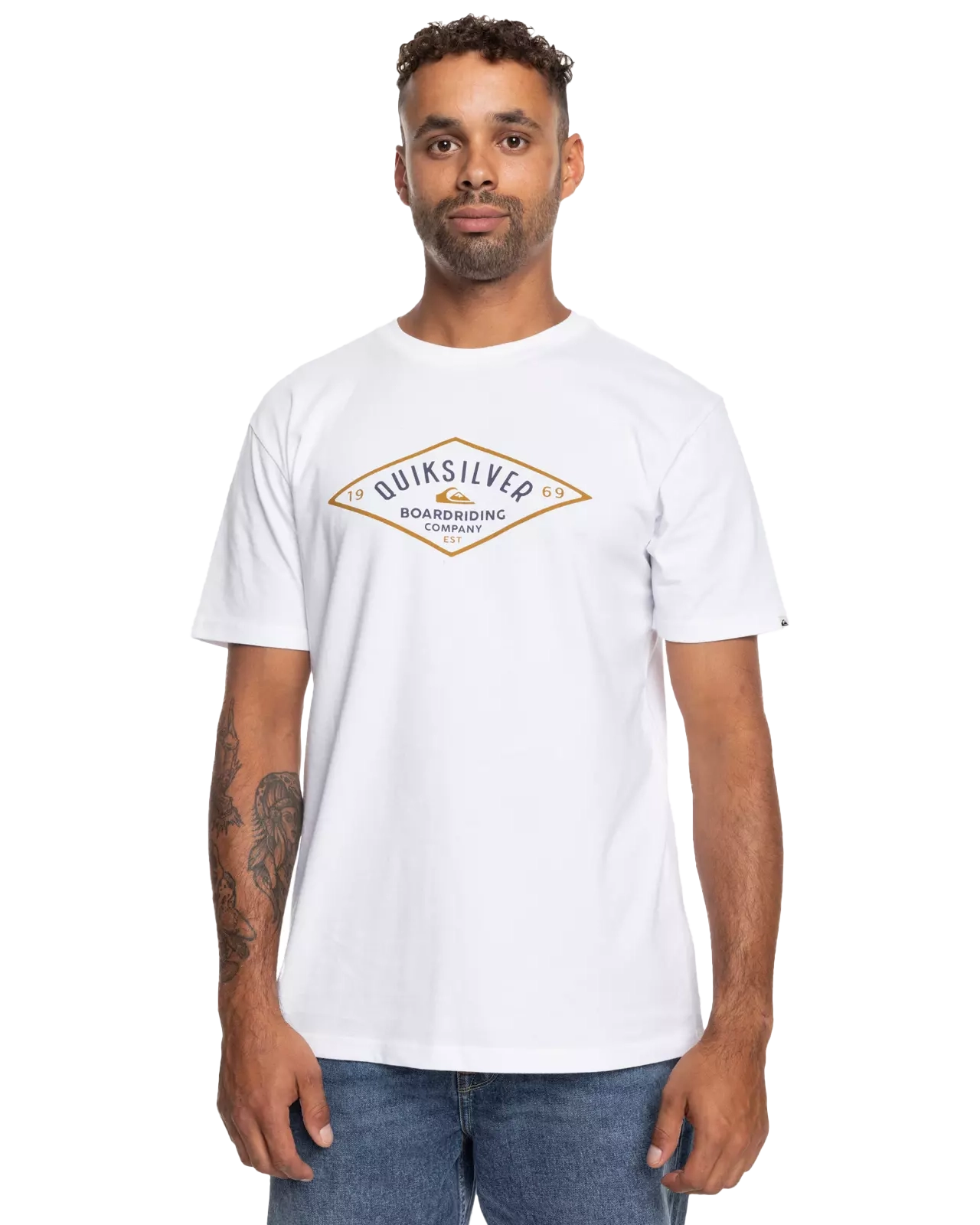 Diamond Logo T-shirt In White