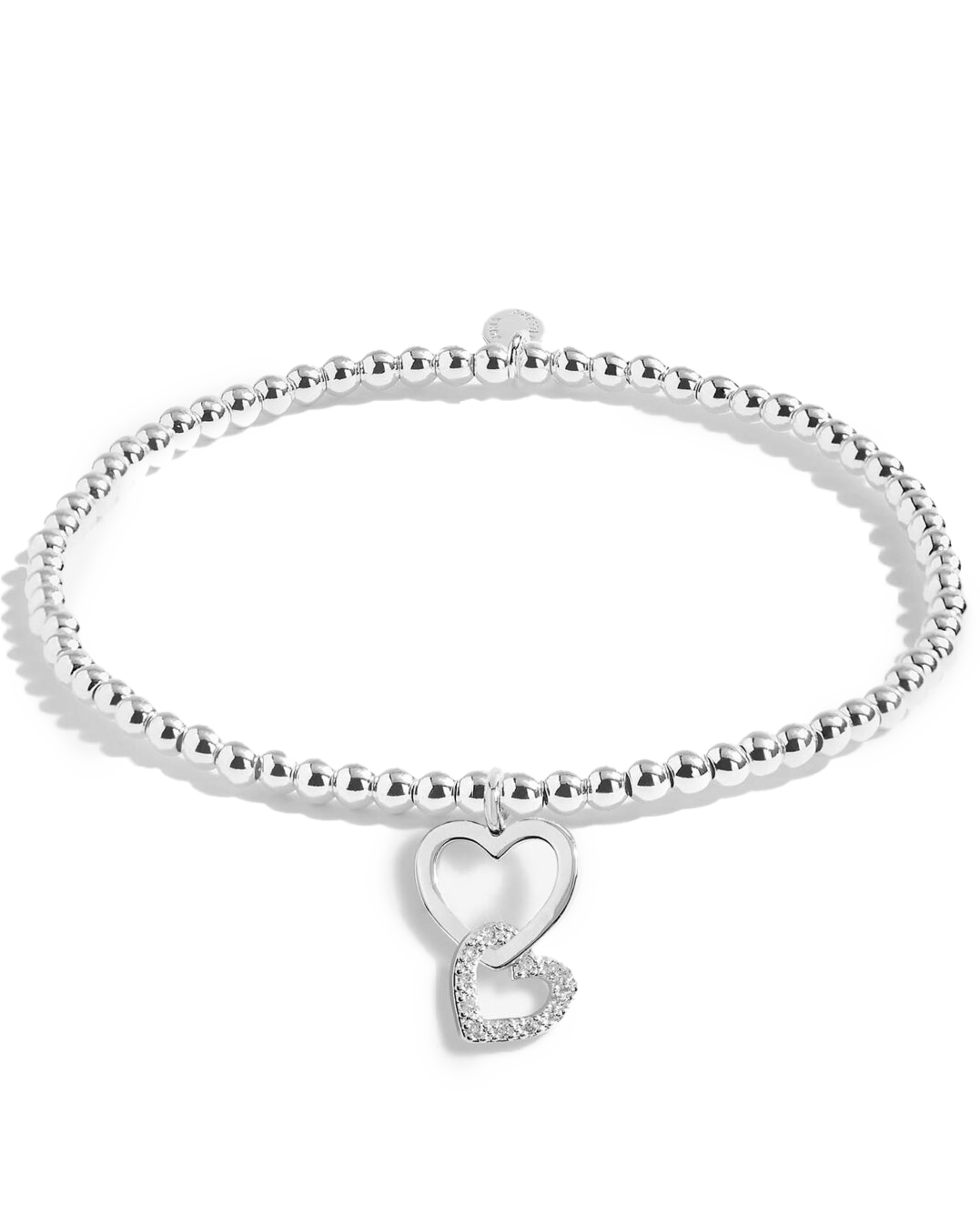 A Little Mother And Daughter Bracelet In Silver