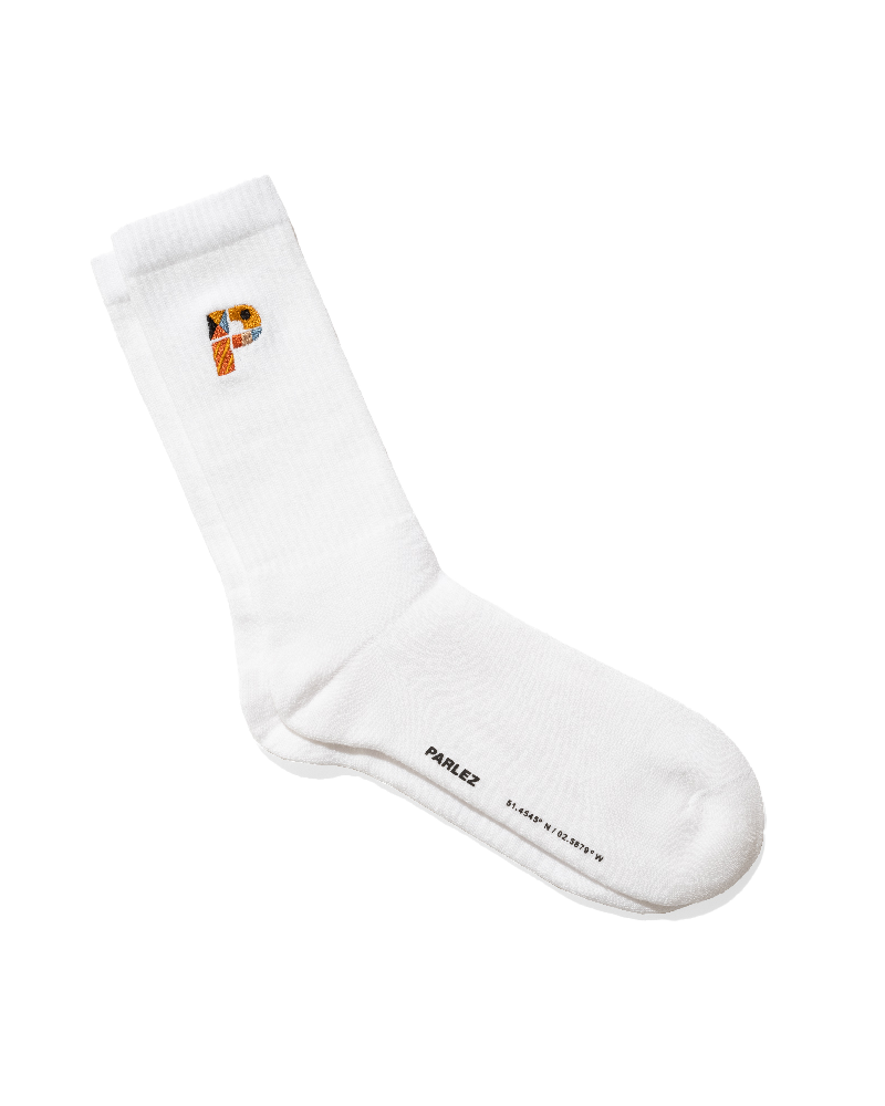 Dryden Socks In White