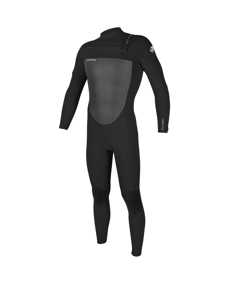 Epic 5/4mm Chest Zip Wetsuit In Black