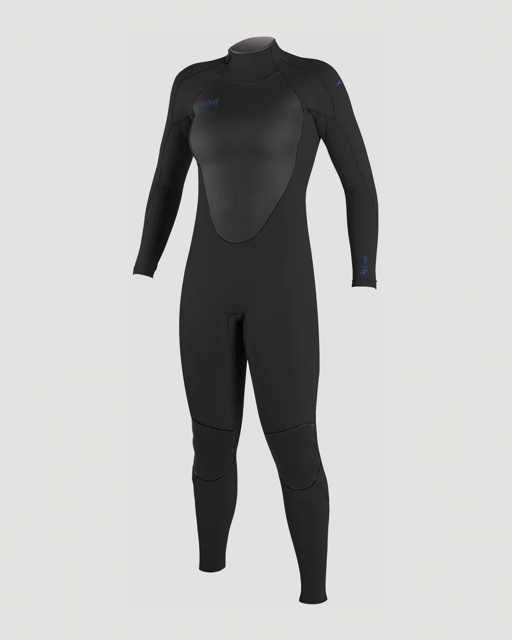 Epic Womens 4/3mm Back Zip Wetsuit In Black